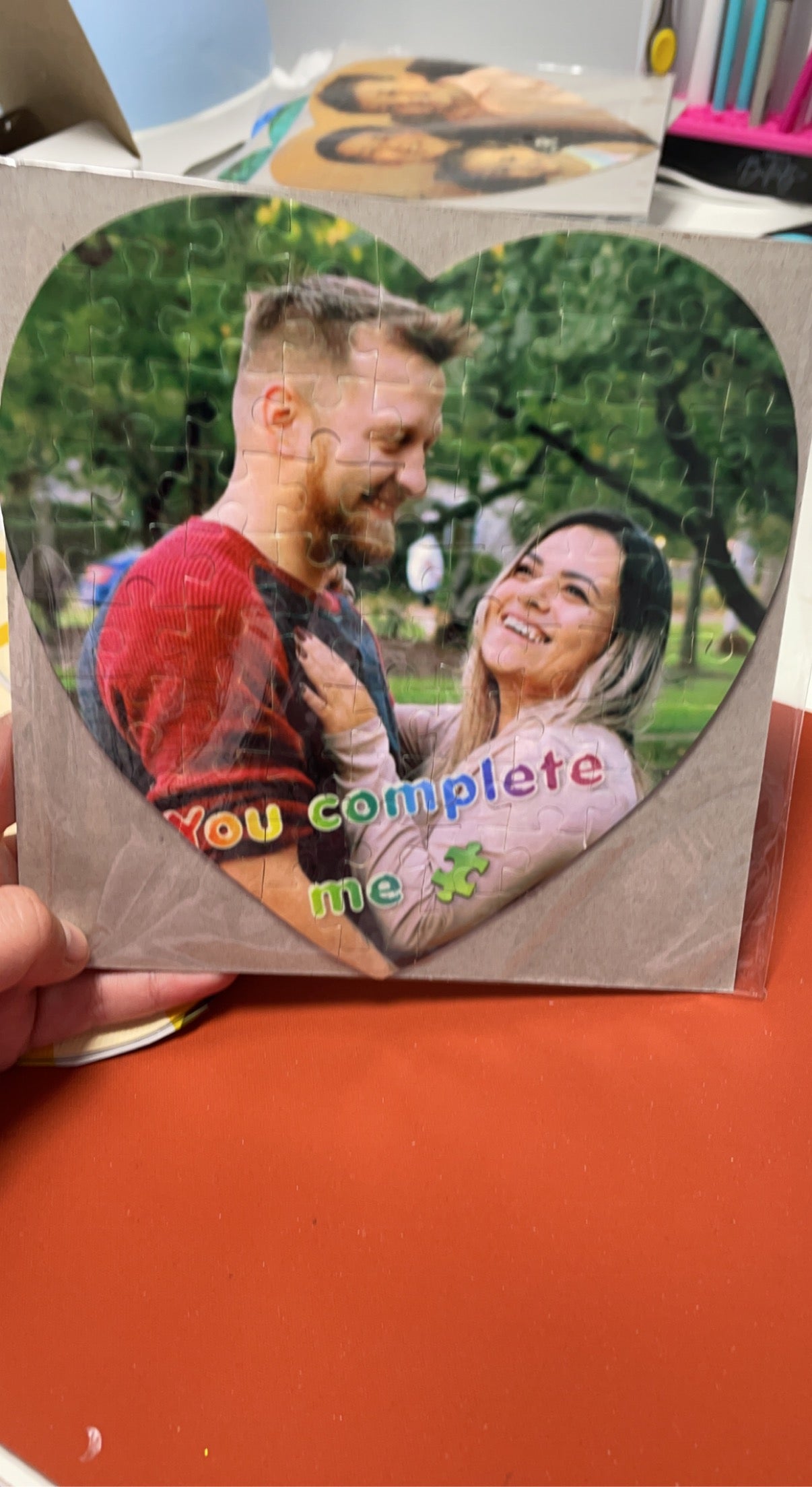 Personalized Heart puzzle