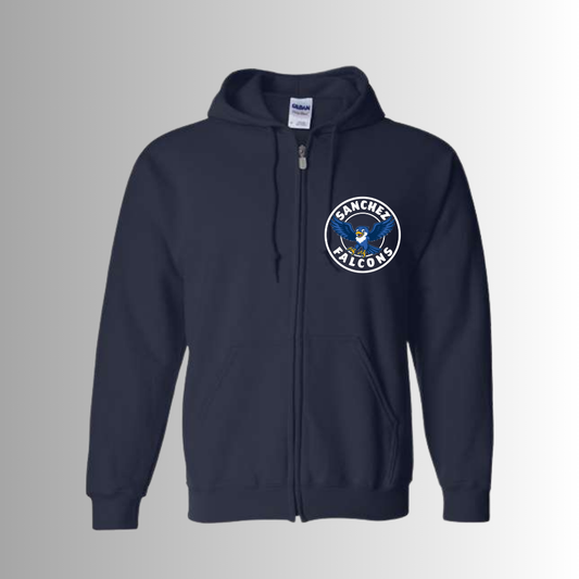 Sanchez Full Zipper Hooded Sweater