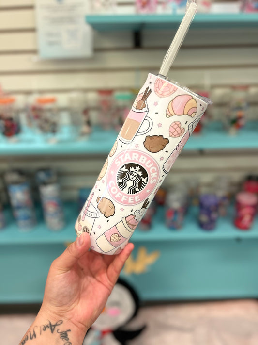 Cafecito Starbies Pink