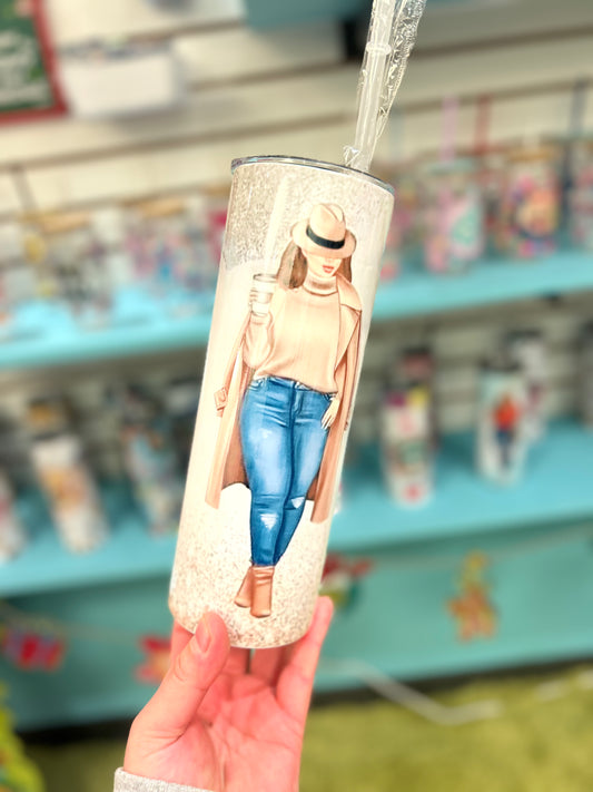 Chingona brown Tumbler