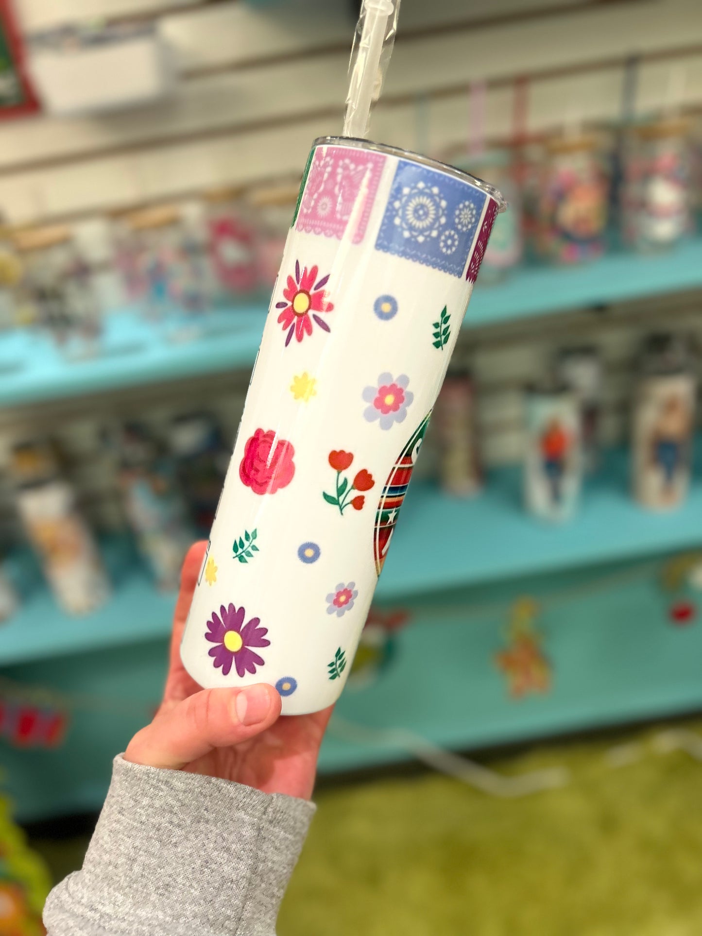 Mexican Cafecito y Chisme Tumbler