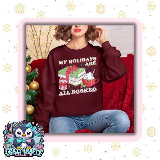 Holidays Booked Crewneck